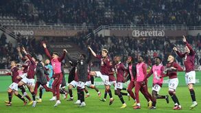 Torino regressa aos triunfos na Serie A no fecho da 25.ª jornada