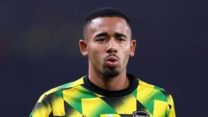 À atenção do Sporting: Gabriel Jesus deve viajar com o Arsenal para Lisboa