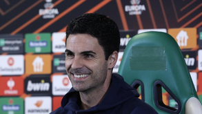 A antevisão de Arteta: Dos elogios ao Sporting, aos conselhos de Fábio Vieira e o reencontro com Bellerín