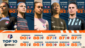 FIFA 23: EA Sports revela 'ratings' das jogadoras da National Women's Soccer League