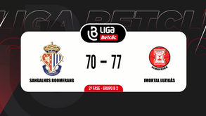 Liga Betclic: o resumo do Sangalhos-Imortal