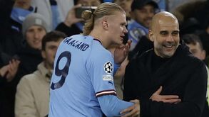 Guardiola e os 5 golos de Haaland: «É um motivo extra para um dia superar o recorde do Messi»
