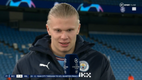 Haaland marca cinco e sai-se com esta: «Nem me lembro dos golos»