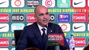 Das novidades centrais às ausências de Pote e Florentino: Roberto Martínez explica as suas escolhas