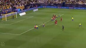 Cristiano Ronaldo voltou aos golos... e de livre direto