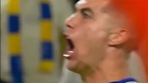 Cristiano Ronaldo marcou, foi à loucura e estádio respondeu desta forma