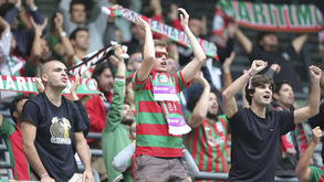 Apoio madeirense de norte a sul: Marítimo e Nacional contam com a dedicação de ‘claques’ numerosas no continente