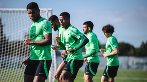 Sporting regressou aos treinos sem nove internacionais: as melhores imagens da sessão