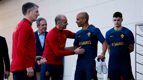 As imagens do primeiro treino de Roberto Martínez como selecionador de Portugal