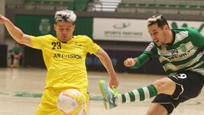 Sporting-Quinta dos Lombos, 5-2: leão mais forte