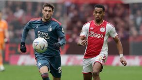 Mortífero na área e comparado a... Agüero: a análise a Santiago Giménez, alvo do Benfica
