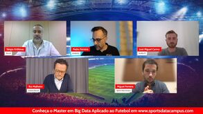 A era dos dados no futebol: reveja a transmissão da aula