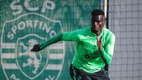Diomande alvo de cuidados com o Ramadão no treino do Sporting