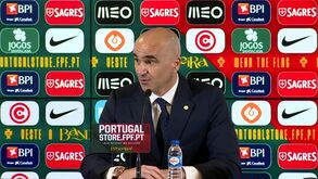 Roberto Martínez sobre a estreia de Inácio: «A 2.ª parte foi de altíssimo nível, parecia que já tinha muitos jogos»