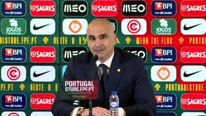 Roberto Martínez revela o que gostou e o que não lhe agradou no primeiro jogo à frente de Portugal