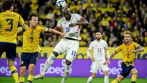 A crónica do Suécia-Bélgica, 0-3: Lukaku tapa recorde de Ibrahimovic
