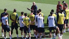 Boa disposição e equipa na máxima força: as imagens do último treino de Portugal antes do jogo com o Luxemburgo