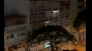 Imagens impressionantes: Prédio de 6 andares desaba em Angola e 18 famílias fogem a tempo