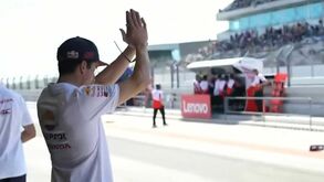 Marc Márquez pede desculpa ao público português após derrubar Miguel Oliveira no GP de Portugal