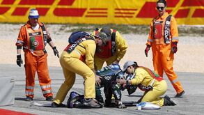 MotoGP esclarece situação clínica de Miguel Oliveira após acidente com Marc Márquez
