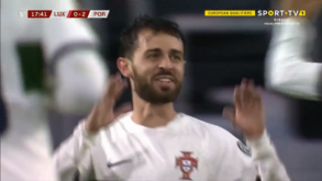 Palhinha fez um passe perfeito e Bernardo Silva marcou... de cabeça