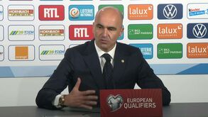 Roberto Martínez revela aquilo que não gostou nestes dois jogos da Seleção