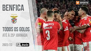 Todos os 66 golos do Benfica até ao momento na Liga Bwin 2022/23