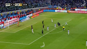 O golaço de Enzo Fernández frente a Curaçau que está a encantar a Argentina