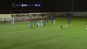 Um grande golo em modo CR7 vindo das Caraíbas: ou terá sido um frango?