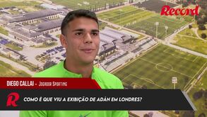 O que o jovem guarda-redes Diego Callai achou da exibição de Adán no estádio do Arsenal 