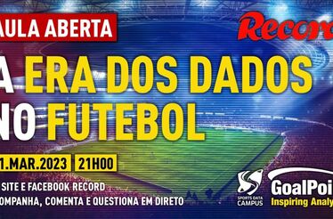 A era dos dados no futebol: assista à aula em direto 