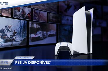 a PS5 está de volta às lojas