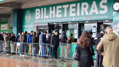 Sporting inicia venda de bilhetes para Turim esta quinta-feira