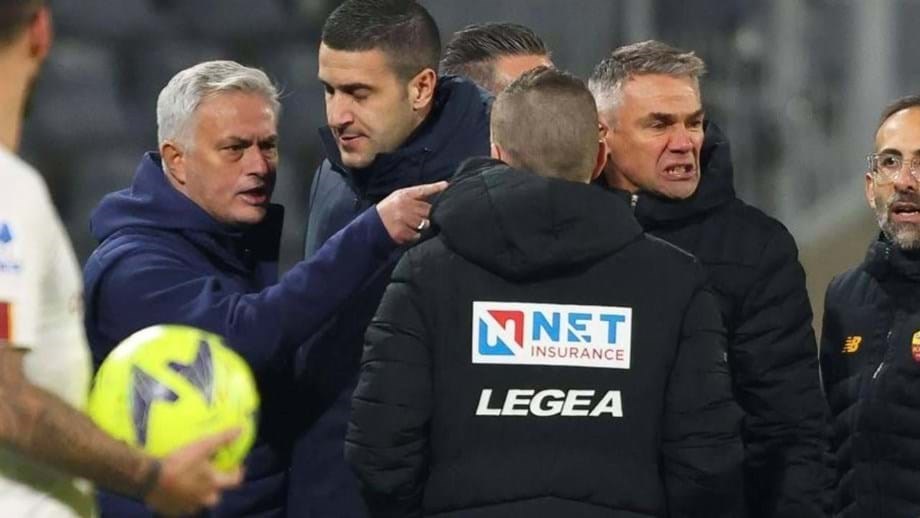 Quarto árbitro que confrontou Mourinho em apuros: longa suspensão e possível despromoção
