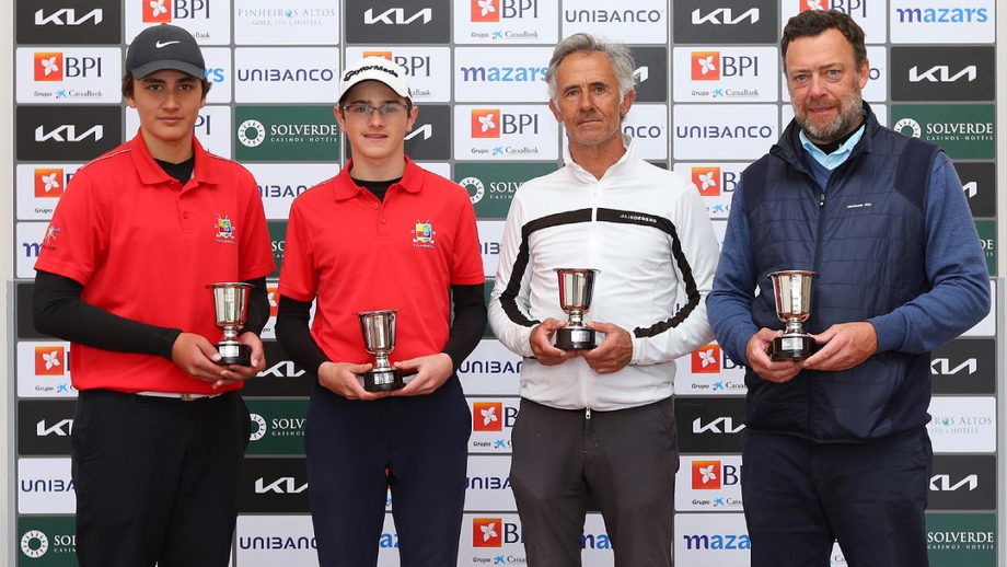 João Crasi Alves e Tiago Abrantes campeões nacionais de pares
