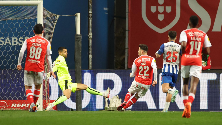 A crónica do Sp. Braga-FC Porto, 0-0: Um hino ao futebol que não teve golos