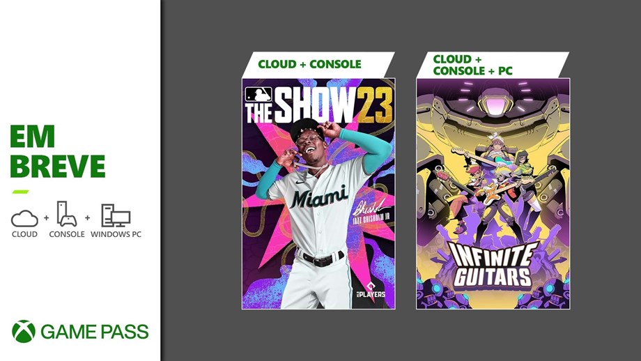 Brevemente no Xbox Game Pass: MLB The Show 23 e Infinite Guitars