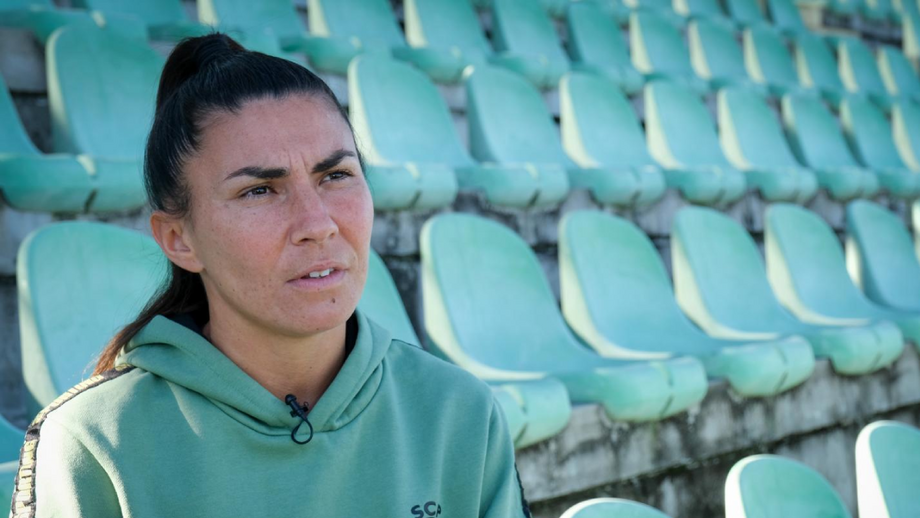 Jogadora do Sporting e Seleção aponta evolução do futebol feminino