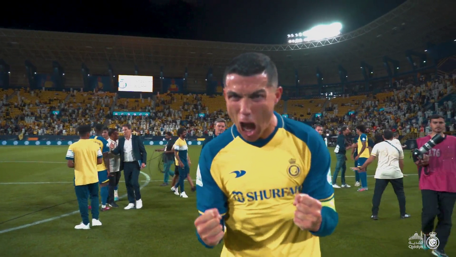 Português determinante no balneário, dentro de campo e... nos sorrisos dos adeptos do Al Nassr