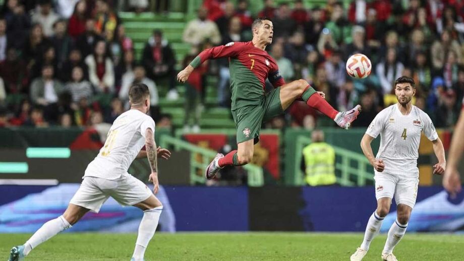 CR7 bateu recorde no jogo com o Liechtenstein