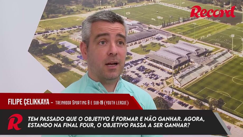 Treinador da equipa B do Sporting e dos sub-19 na Youth League explica equilíbrio entre formar e ganhar 