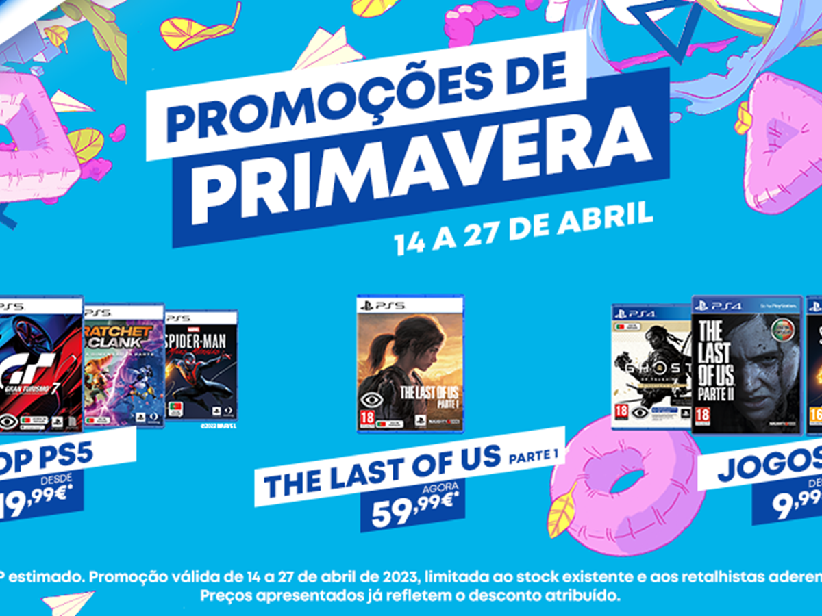 PS Store - Promoções de Primavera - jogos em destaque, datas e