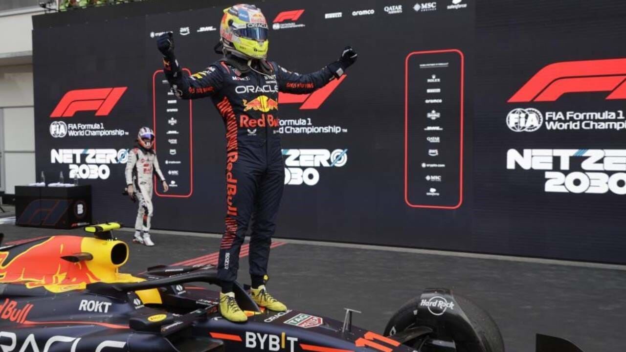 GP do Azerbaijão: Red Bull domina treinos; Pérez é o mais rápido