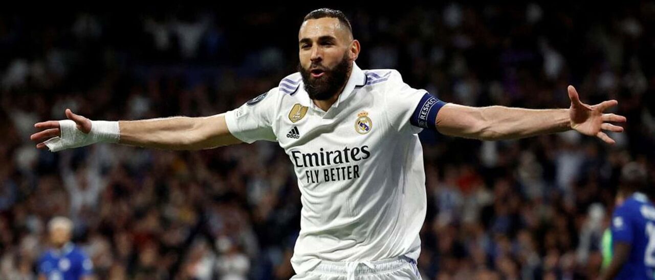 Benzema abre o marcador no Bernabéu  