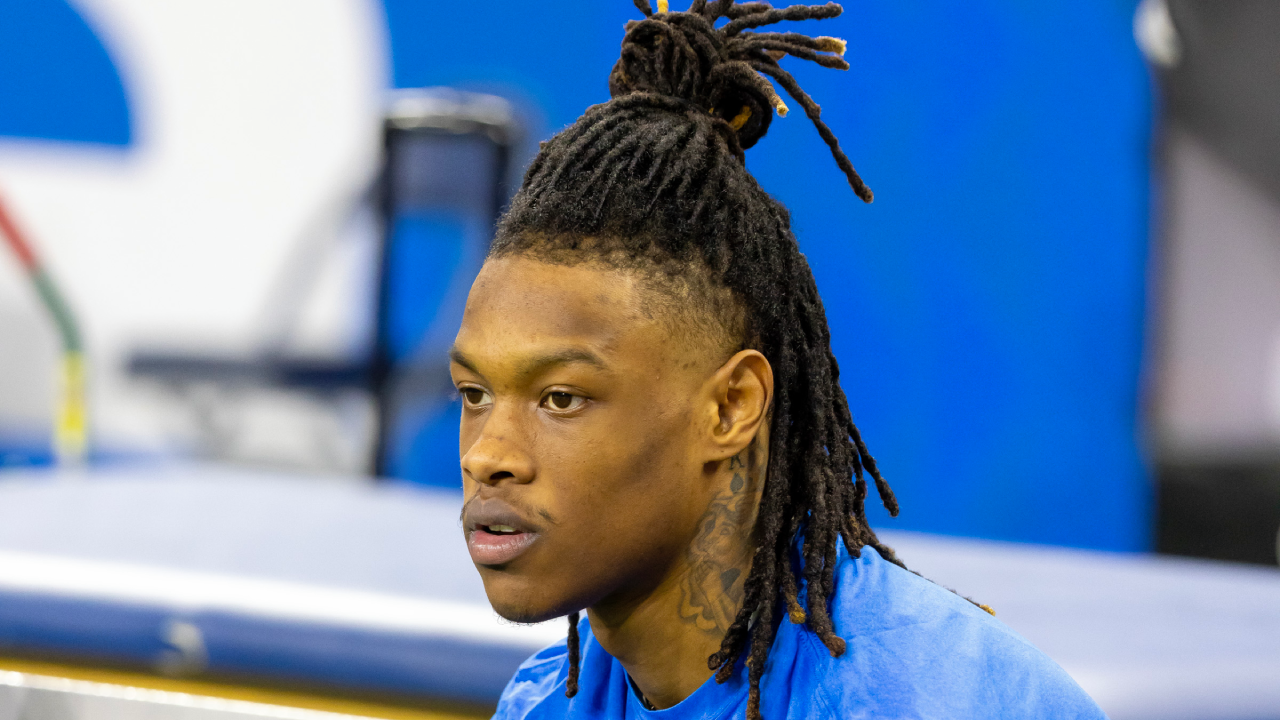 Jameson Williams, jogador dos Detroit Lions