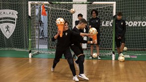Leões de Porto Salvo reina na formação de futsal: visita à casa do 