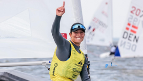Vasileia Karachaliou sobe a 7.ª na Semana Olímpica Francesa de vela