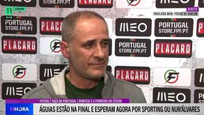 Miguel Ferreira: «Não procurámos destruir o jogo do Benfica, jogámos sim olhos nos olhos»