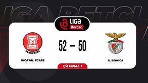 Imortal impõe primeira derrota ao Benfica na Liga Betclic feminina: o resumo do jogo