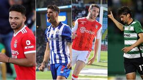 O que falta jogar a Benfica, FC Porto, Sp. Braga e Sporting até final do campeonato